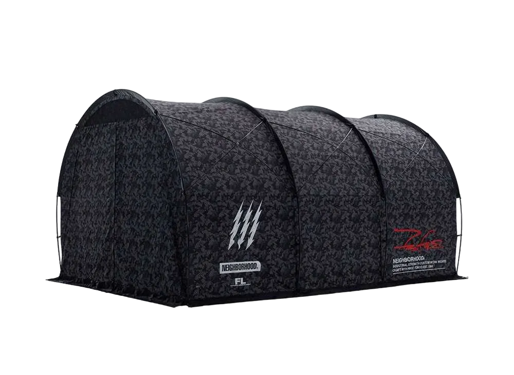 NEIGHBORHOOD x Futura Laboratories x Helinox Hanger "Black Camo"