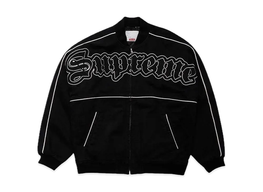 ジャケット・アウター supreme Twill Old English Varsity Jacket Supreme Twill Old English Varsity Jacket (SS21) - $218