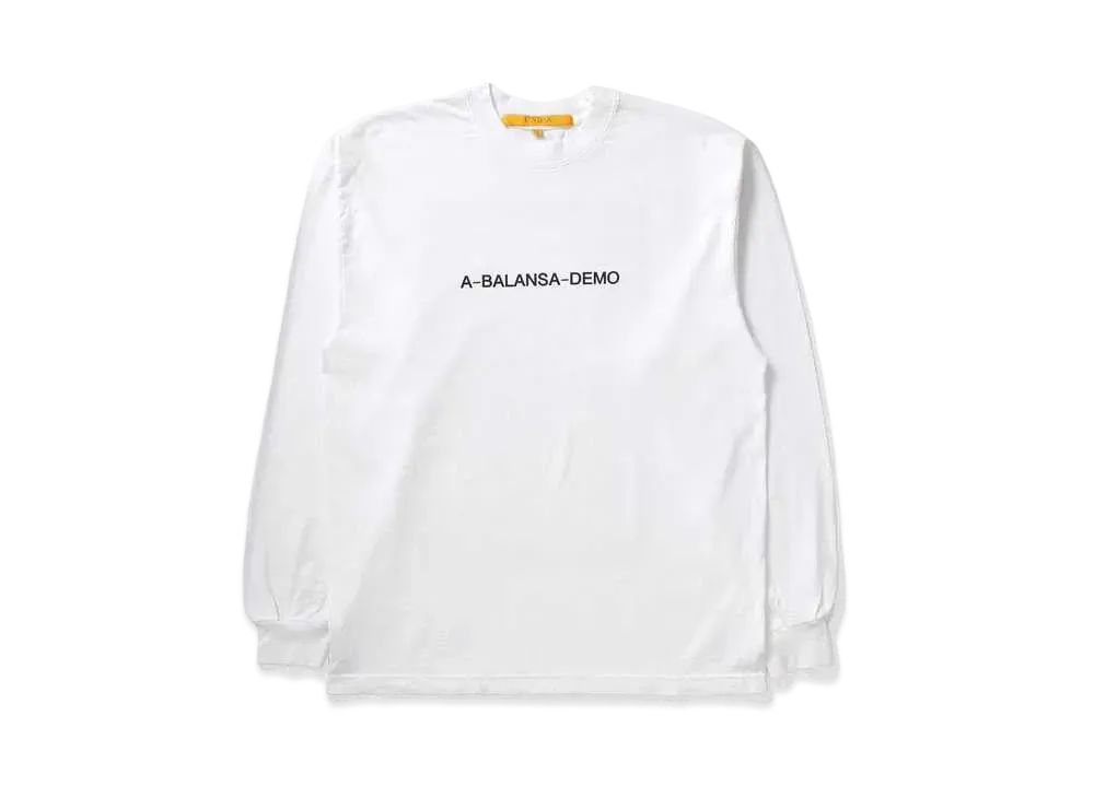 UNION x BALANSA T-SHIRTS L/SL "White"
