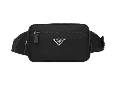 PRADA Tessuto Montagna Shoulder Bag "Black"
