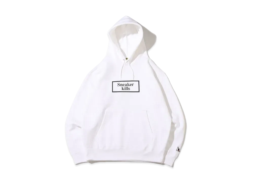 THE NETWORK BUSINESS×FR2 SNEAKER KILLS WING LOGO HOODIE "WHITE"