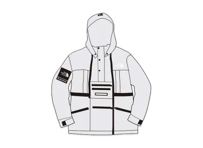 Supreme x The North Face Steep Tech Hooded Jacket "White"