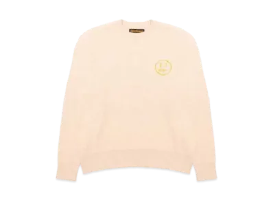 drew house mascot waffle sweater "Cream"