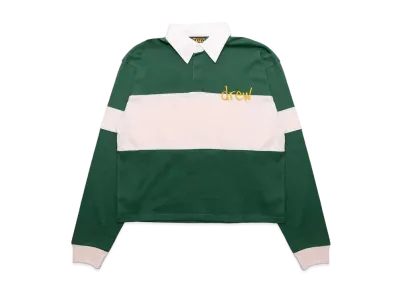 drew house sketch mascot rugby shirt "Forest Cream"