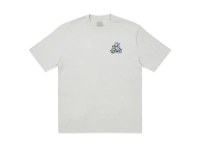 PALACE BUBBLING T-SHIRT "Grey Marl"