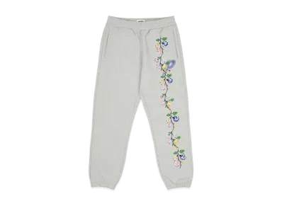 PALACE FLOWER STITCH JOGGERS "Grey Marl"
