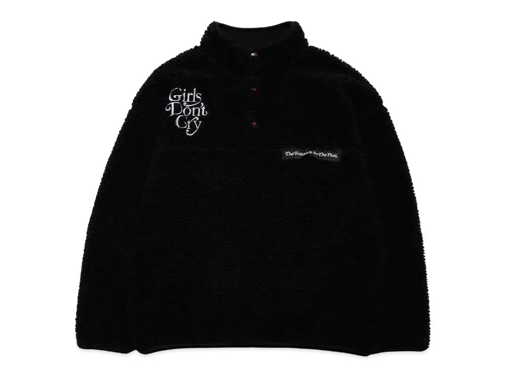 HUMAN MADE Girls Don ’t Cry fleece jacket "Black" / VERDY