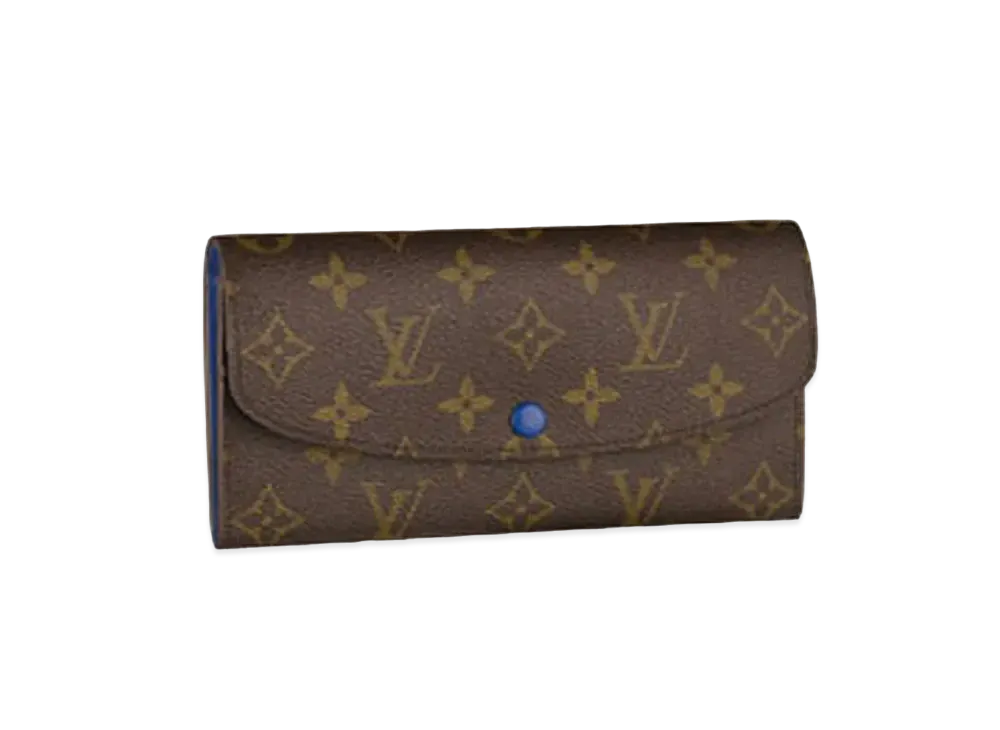 Louis Vuitton Emilie Wallet "Blue"