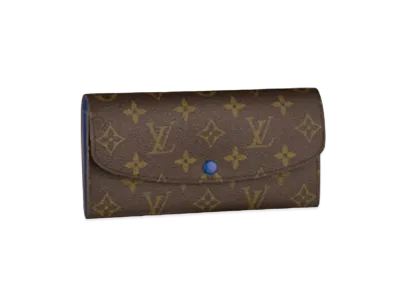 Louis Vuitton Emilie Wallet "Blue"