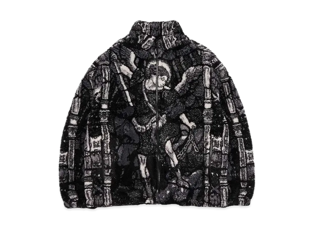 シュプリーム セント ミカエル フリース ジャケット "ブラック"