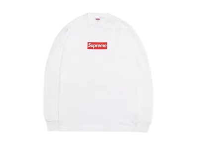 Supreme Box Logo L/S Tee "White"