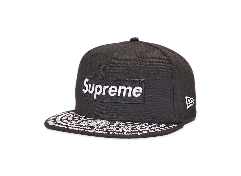 Supreme Undisputed Box Logo New Era "Black"