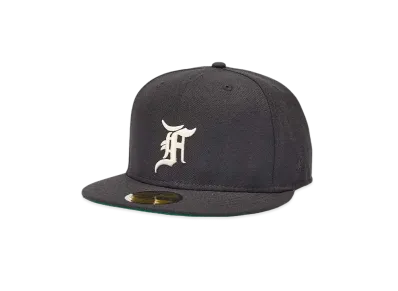 NEW ERA FEAR OF GOD ESSENTIALS 59FIFTY F LOGO Under Visor "Black"