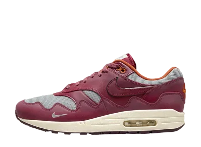 パタ × ナイキ エアマックス1 "ナイト マルーン"