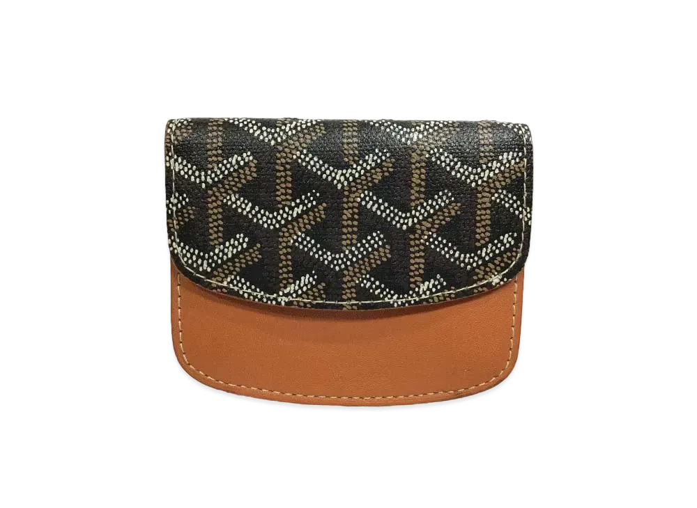 Goyard Coin Case "Brown/Black"