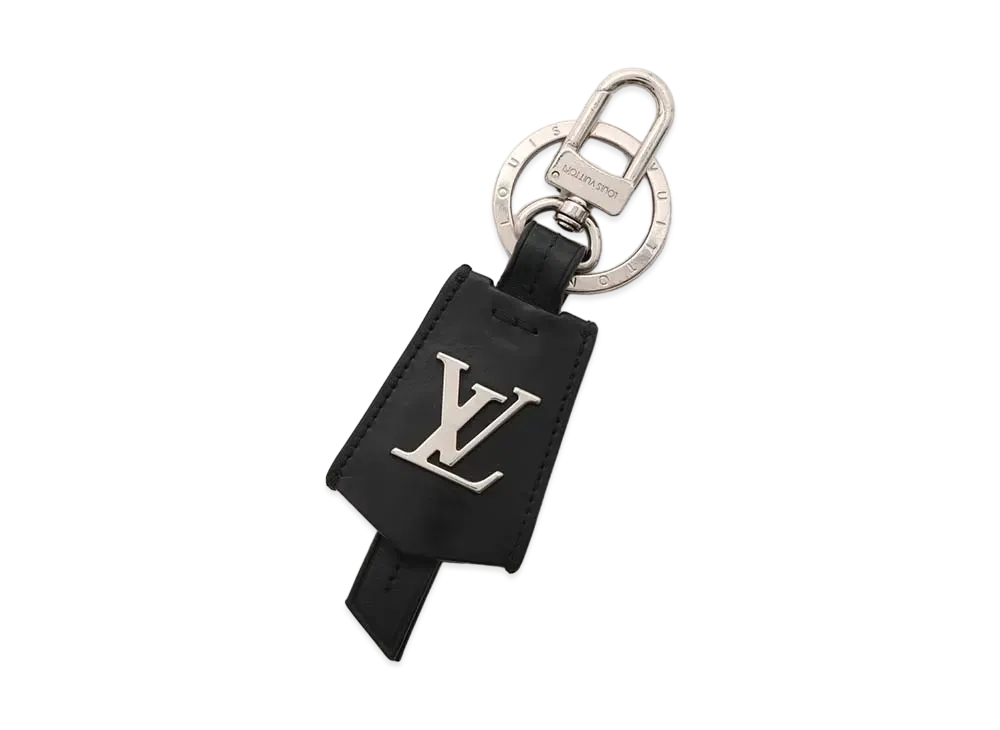 ルイヴィトン キーリング LV クロシェ クレ "ノワール" M68020