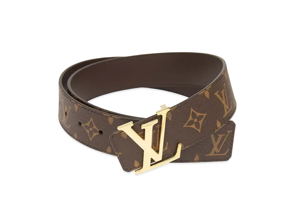 Louis Vuitton Monogram LV Initial Belt "Gold"