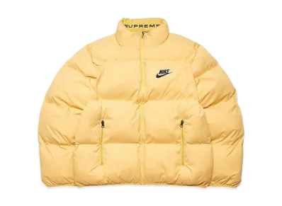 Supreme / Nike® Reversible Puffy Jacket "Yellow"