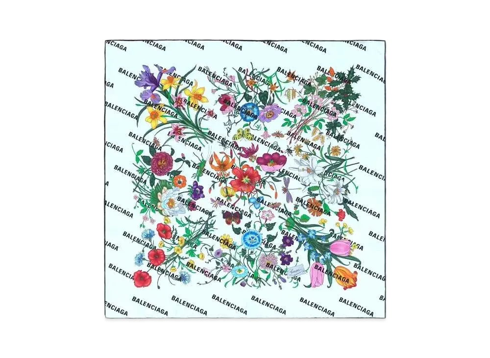 グッチ×バレンシアガザ シルク スカーフ 楽天市場】バレンシアガ（ブランドグッチ）（マフラー・スカーフ