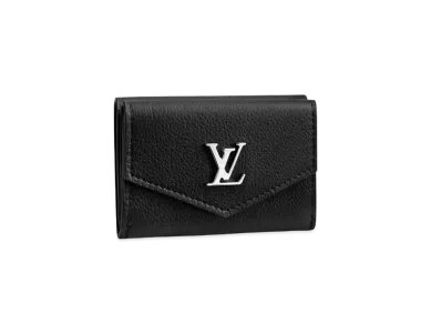 Louis Vuitton Lock Mini Wallet "Noir"