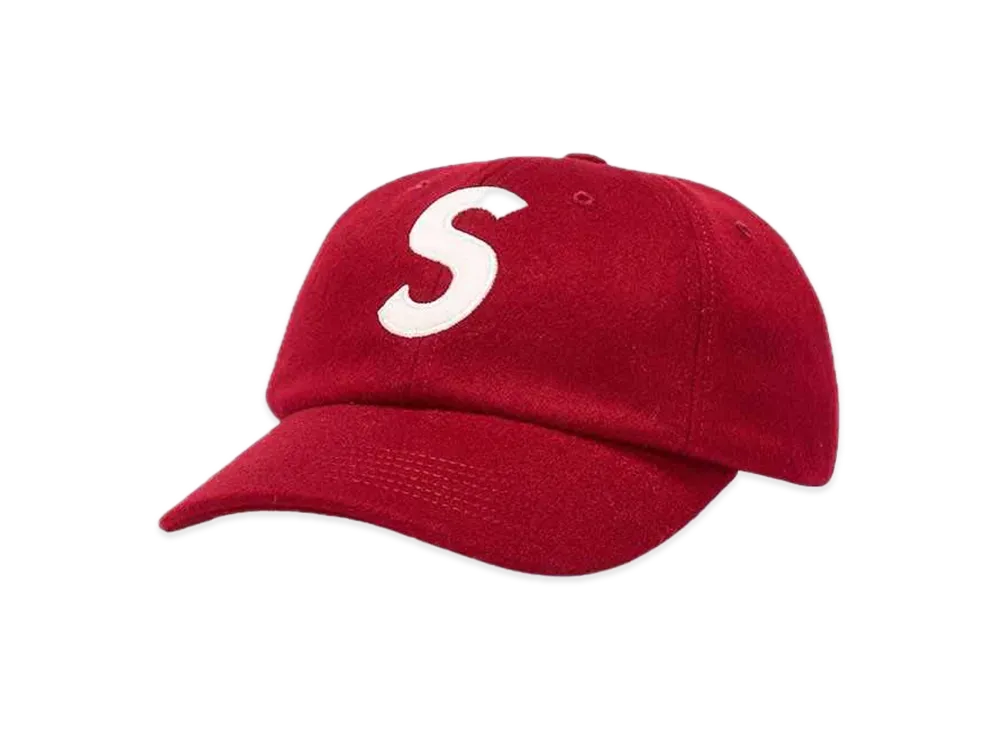 Supreme Wool S Logo 6-Panel "Red"