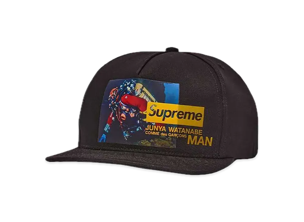 Supreme / JUNYA WATANABE COMME des GARCONS MAN Nature 5-Panel Hat "Black"