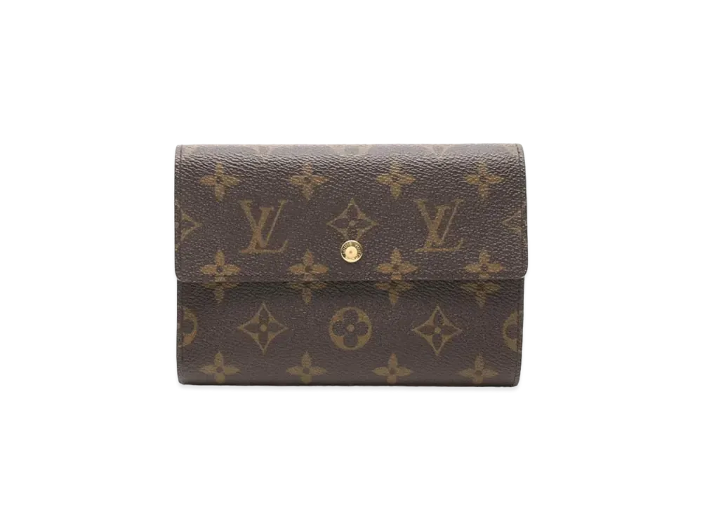 Louis Vuitton Porte Tresor Etui Papier Monogram