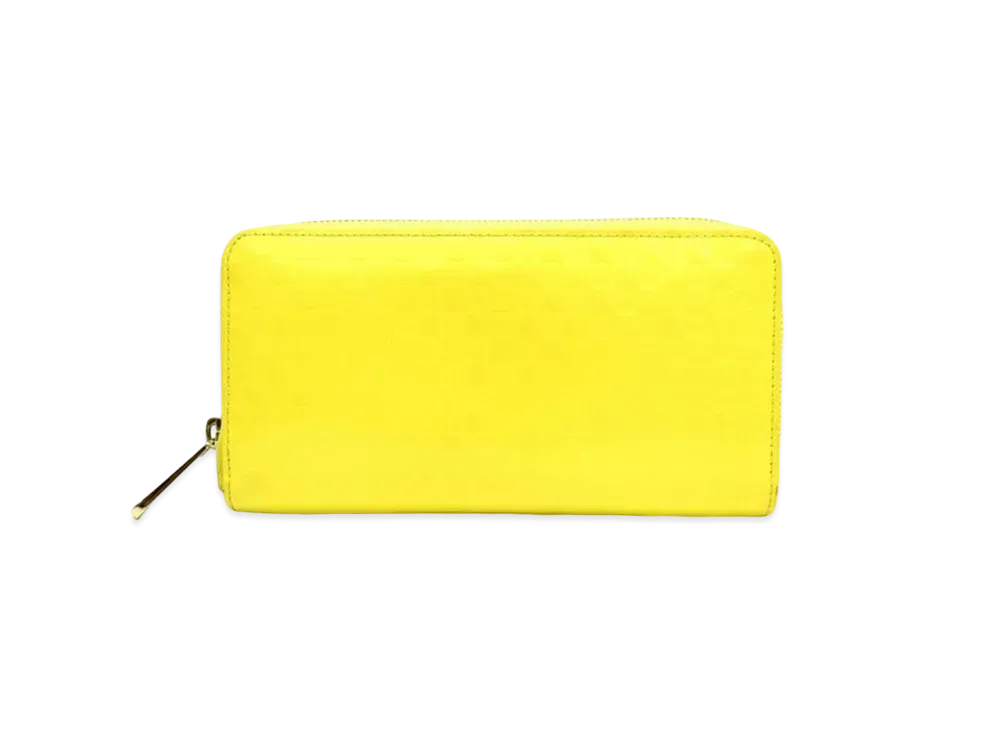 Louis Vuitton Damier Facette Zippy Wallet Jaune