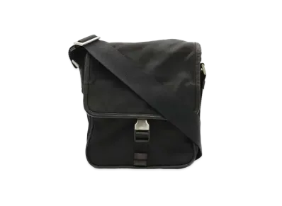 PRADA Nylon Shoulder Bag "Black"