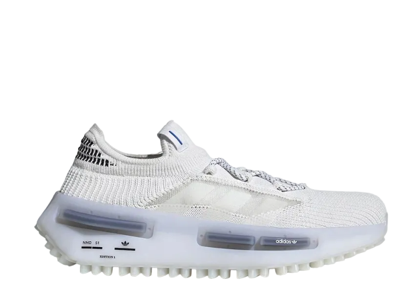 アディダス NMD S1 "ホワイト/クラウド ホワイト-チャーク ホワイト"