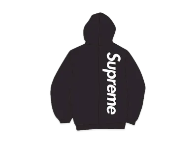 Supreme 2-Tone Hooded Sideline Jacket "Black"