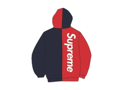 Supreme 2-Tone Hooded Sideline Jacket "Red"
