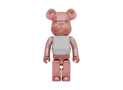 Bearbrick MEDICOM TOY PLUS PINK GOLD CHROME Ver. 1000%