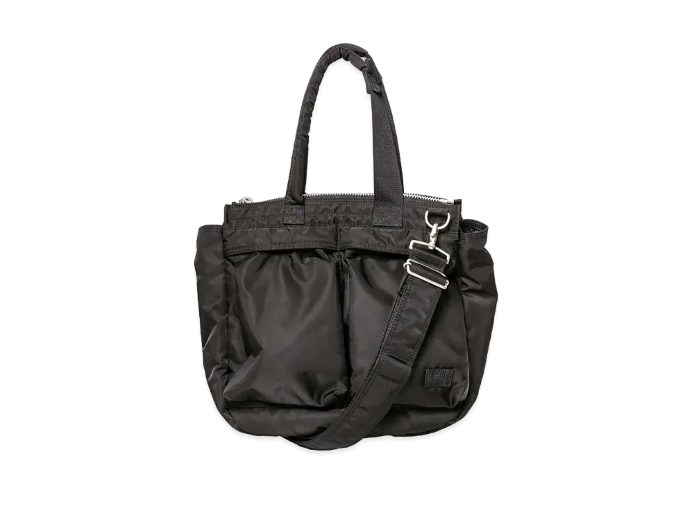 sacai x PORTER Pocket Tote Medium "Black"