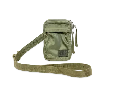 sacai x PORTER Mobile Pouch "Khaki"