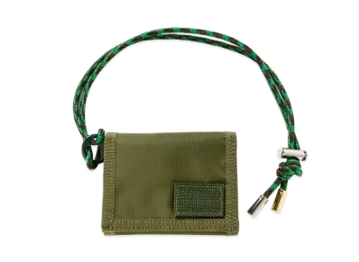 sacai x PORTER Nylon Trifold "Khaki"