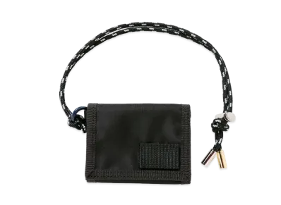 sacai x PORTER Nylon Trifold "Black"