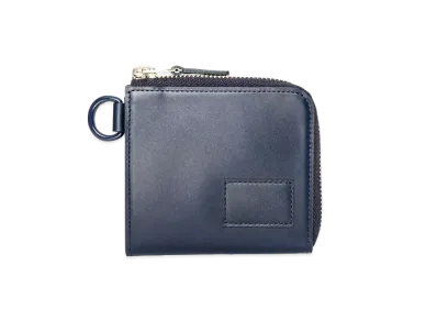 sacai x PORTER Leather Wallet "Navy"
