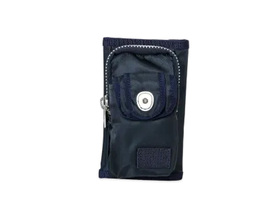 sacai x PORTER Mobile Flip Holder "Navy"
