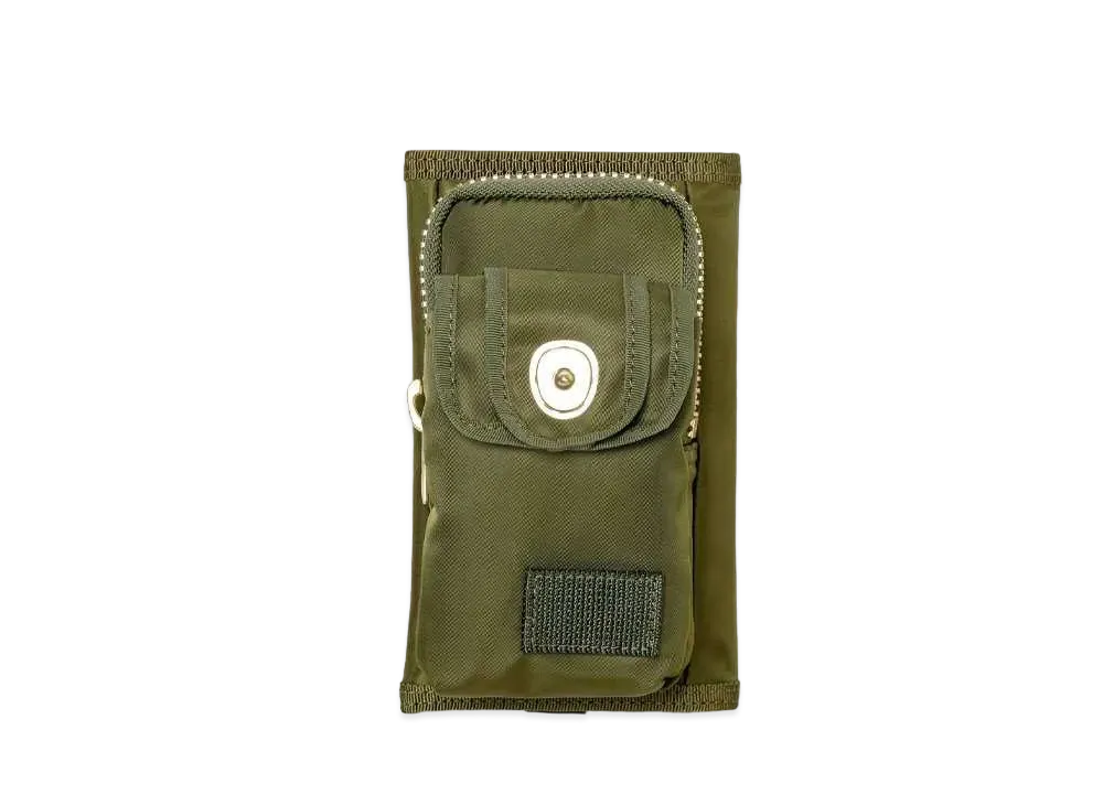 sacai x PORTER Mobile Flip Holder "Khaki"