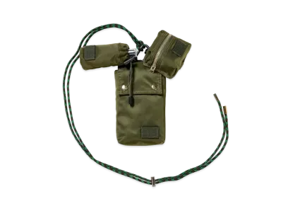 sacai x PORTER Multi Pouch Holder "Khaki"