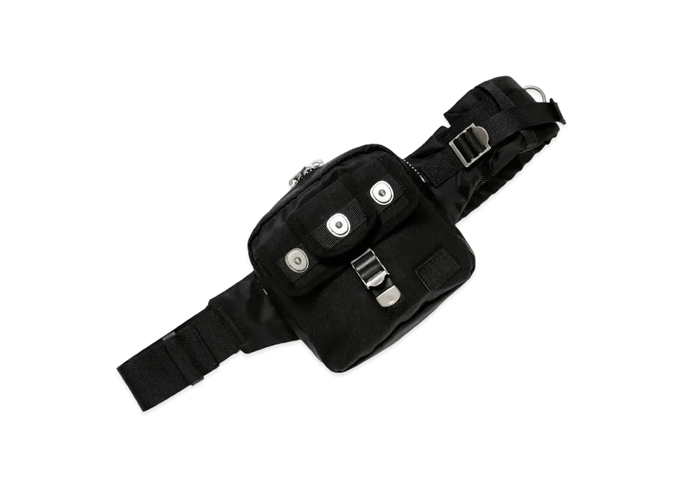 sacai x PORTER Small Body Pack "Black"