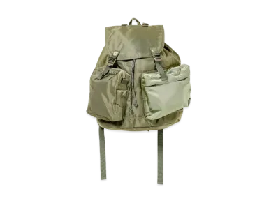 sacai x PORTER Double Pocket Backpack "Khaki"
