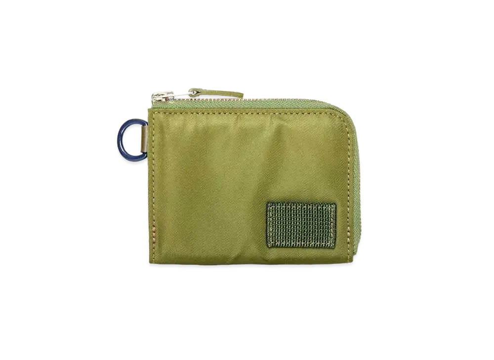sacai x PORTER Nylon Wallet "Khaki"