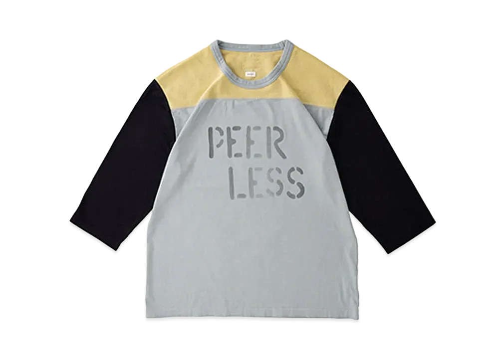 visvim AMPLUS TEE 3/4 PEERLESS "Lt.Blue"