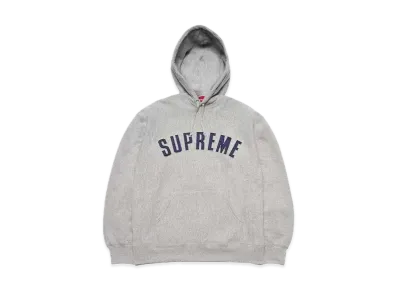 Supreme Pearl Logo Hooded Sweatshirt "Grey"