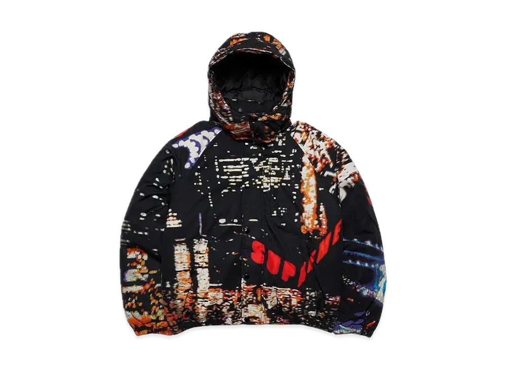 Supreme City Lights Puffy Jacket "Black"