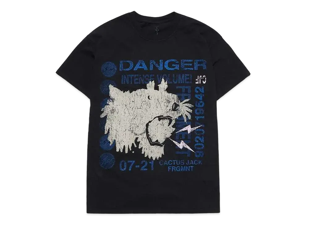 Travis Scott Cactus Jack For Fragment Danger Tee 