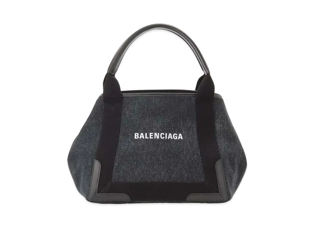 BALENCIAGA Cabas S "Denim Black"