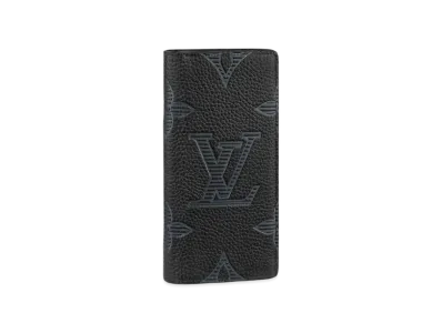 Louis Vuitton Brazza Wallet NM Taurillon Shadow Monogram
